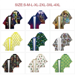 塞尔达传说-9款 法国绒动漫和服上衣（S-4XL）7码
