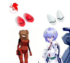 2 Styles EVA/Neon Genesis Evangelion Cosplay Anime Hair Clip 4.9cm*2.0cm