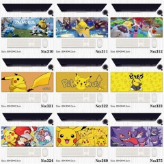 10 Styles 80*30*0.3CM Pokemon Cartoon Anime Mouse Pad