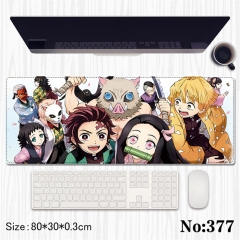 80*30*0.3CM Demon Slayer Kimetsu no Yaiba Cartoon Anime Mouse Pad