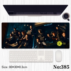 80*30*0.3CM  K-POP EXO Cartoon Anime Mouse Pad