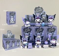 6pcs/set Sanrio Kuromi Anime PVC Figures Surprise Blind Box
