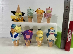 8.5-9.5CM 8PCS/SET Pokemon Anime PVC Figure Toy