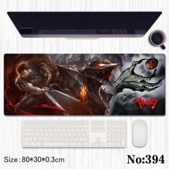 3 Styles 80*30*0.3CM Berserk Cartoon Anime Mouse Pad