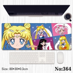 80*30*0.3CM Pretty Soldier Sailor Moon Cartoon Anime Mouse Pad
