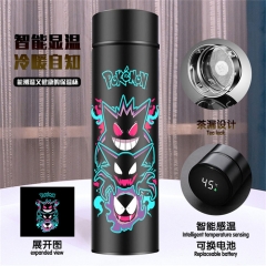 With Electric Pokemon Gengar Temperature Intelligentize Displayer Anime Vacuum Cup