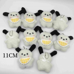 10PCS/SET 11CM  Sanrio Pochacco Anime Plush Toy Pendant