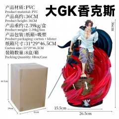 海贼王LS红发手办四皇香克斯模型onepiecefigure摆件雕像礼物批发