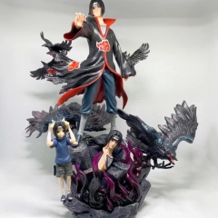 31CM Naruto Uchiha Itachi Cartoon Anime PVC Figure Action Figure