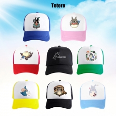 11 Styles My Neighbor Totoro Cartoon Anime Baseball Cap Hat