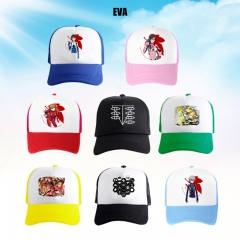 11 Styles EVA/Neon Genesis Evangelion Cartoon Anime Baseball Cap Hat