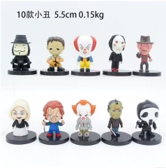 10款小丑公仔高5.5厘米重0.15kg