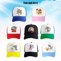 11 Styles Tom and Jerry Cartoon Anime Baseball Cap Hat