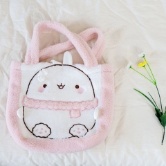 40cm 3 Styles Molang Cartoon Anime Plush Toy Bag