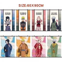 60x90cm 13 Styles Naruto Wall Scrolls Anime Wallscrolls