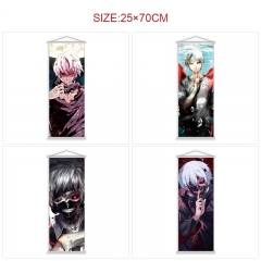 5PCS/SET 25*70cm 7 Styles Tokyo Ghoul Wall Scrolls Anime Wallscrolls
