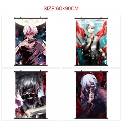 60x90cm 7 Styles Tokyo Ghoul Wall Scrolls Anime Wallscrolls