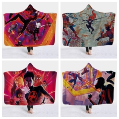 7 Styles Spider Man Cartoon Bath Towel Anime Hooded Cloak