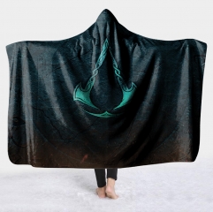 2 Styles Assassin's Creed Cartoon Bath Towel Anime Hooded Cloak