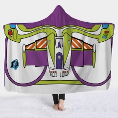 Toy Story Buzz Lightyear Cartoon Bath Towel Anime Hooded Cloak