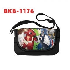 The Strongest Tank's Labyrinth Raids -A Tank with a Rare 9999 Resistance Skill Got Kicked from the Hero's Party- Cartoon Anime Crossbody Bag