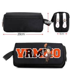 A Playthrough of a Certain Dude's VRMMO Life Cartoon Pencil Box Anime Pencil Bag