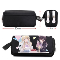 Our Dating Story: The Experienced You and The Inexperienced Me Cartoon Pencil Box Anime Pencil Bag