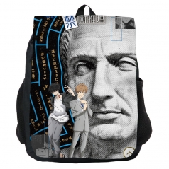 Ron Kamonohashi's Forbidden Deductions/Kamonohashi Ron no Kindan Suiri Cartoon Anime Backpack Bag