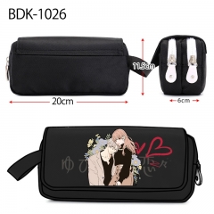 A Sign of Affection Cartoon Pencil Box Anime Pencil Bag
