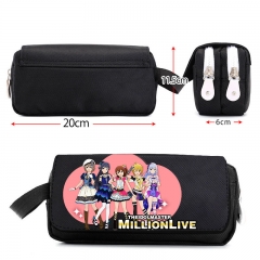 The iDOLM@STER Million Live Cartoon Pencil Box Anime Pencil Bag