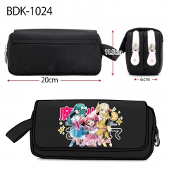 Gushing over Magical Girls Cartoon Pencil Box Anime Pencil Bag