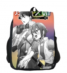 The Strongest Tank's Labyrinth Raids -A Tank with a Rare 9999 Resistance Skill Got Kicked from the Hero's Party- Cartoon Anime Backpack Bag