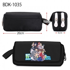 My Instant Death Ability Is Overpowered Cartoon Pencil Box Anime Pencil Bag