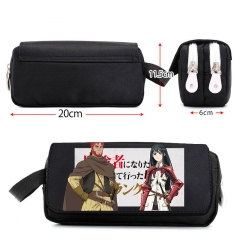My Daughter Left the Nest and Returned an S-Rank Adventurer Cartoon Pencil Box Anime Pencil Bag