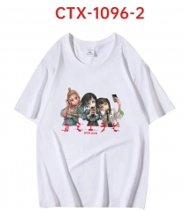 2 Styles KamiErabi Short Sleeve Cartoon Anime T Shirt