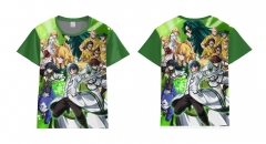 The Wrong Way to Use Healing Magic Short Sleeve Cartoon Anime T Shirt