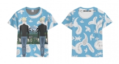 Migi to Dali/Migi & Dali Short Sleeve Cartoon Anime T Shirt