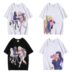 6 Styles Hokkaido Gals Are Super Adorable! Short Sleeve Cartoon Anime T Shirt