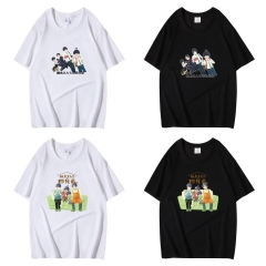 4 Styles The Yuzuki Family's Four Sons Short Sleeve Cartoon Anime T Shirt