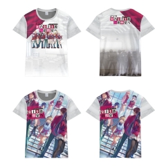 2 Styles Classroom of the Elite Short Sleeve Cartoon Anime T Shirt