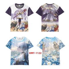 3 Styles Frieren: Beyond Journey's End Short Sleeve Cartoon Anime T Shirt