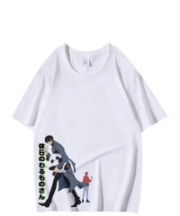 2 Styles Mr. Villain's Day Off Short Sleeve Cartoon Anime T Shirt