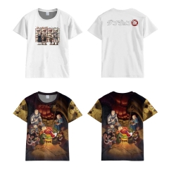 5 Styles Delicious in Dungeon/Dungeon Meshi  Short Sleeve Cartoon Anime T Shirt