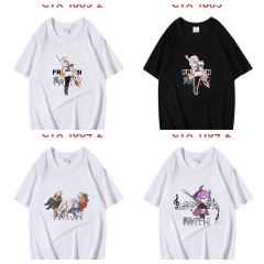 6 Styles Frieren: Beyond Journey's End Short Sleeve Cartoon Anime T Shirt