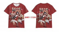 Villainess Level 99: I May Be the Hidden Boss but I'm Not the Demon Lord Short Sleeve Cartoon Anime T Shirt
