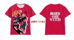 Burn the Witch Short Sleeve Cartoon Anime T Shirt