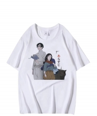 2 Styles The Fire Hunter Short Sleeve Cartoon Anime T Shirt