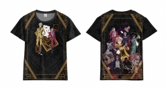 High Card Short Sleeve Cartoon Anime T Shirt