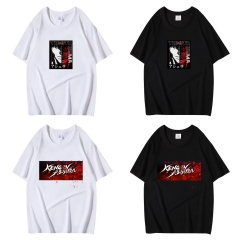 4 Styles Kengan Ashura Short Sleeve Cartoon Anime T Shirt