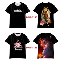 3 Styles Paradox Live the Animation Short Sleeve Cartoon Anime T Shirt